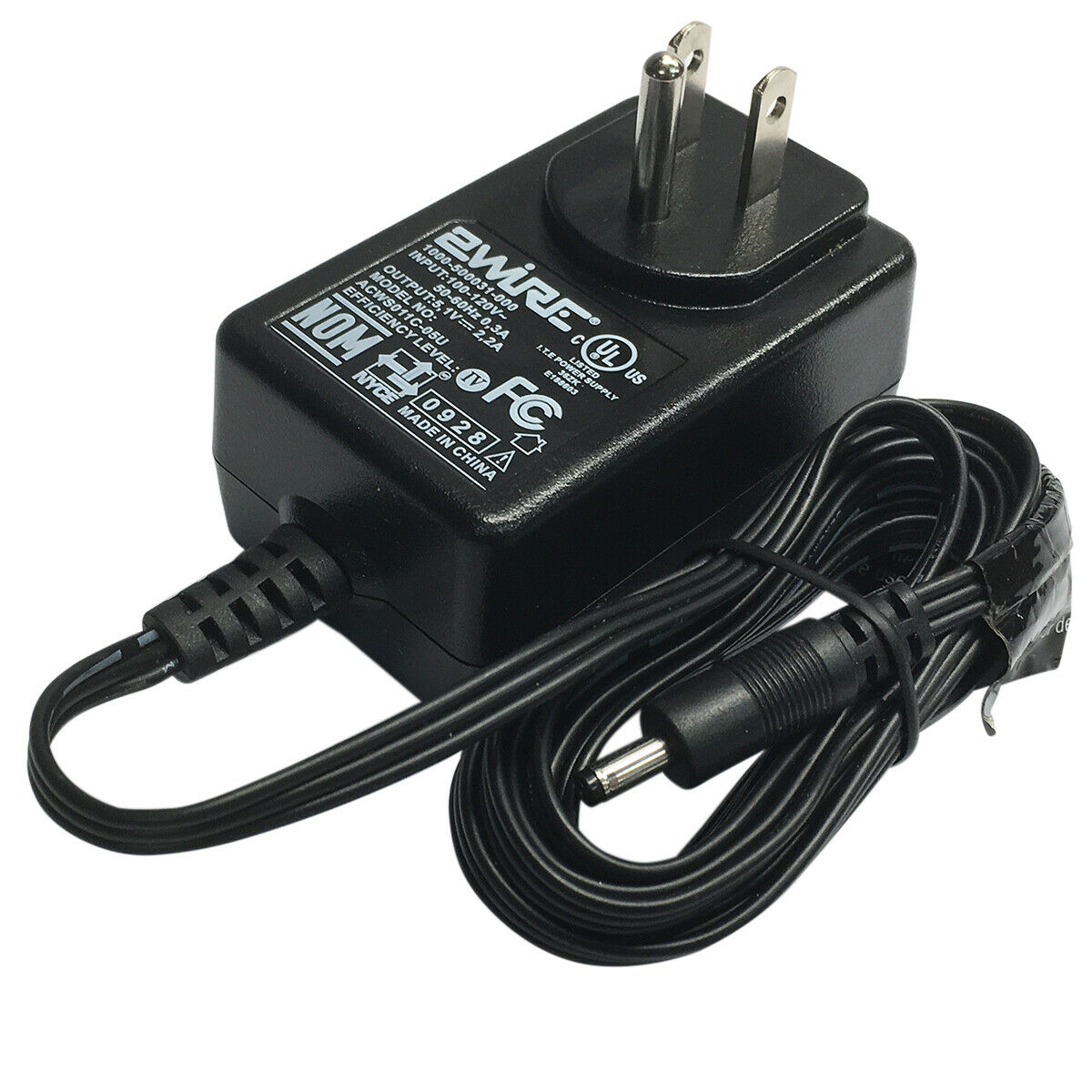 New 5.1V 2.2A 2Wire ACWS011C-05U Power Supply AC ADAPTER for AT&T Modem - Click Image to Close